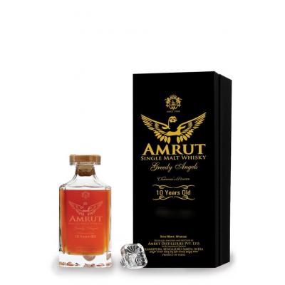 Amrut Greedy Angels 10 Year Old Unpeated Bourbon Cask - 55% 70cl