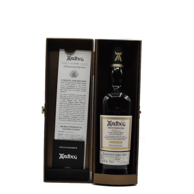 Ardbeg 2001 Single Bourbon Cask #346 Angels Share - 44% 70cl - Bottle No. 55