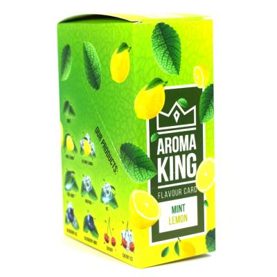 Aroma King Flavour Card -  Mint Lemon - Box of 25