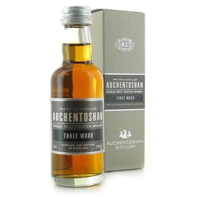 Auchentoshan Three Wood Miniature - 5cl 43%