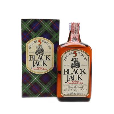 Black Jack 5 Year Old 1980s Fabbri Import - 40% 75cl