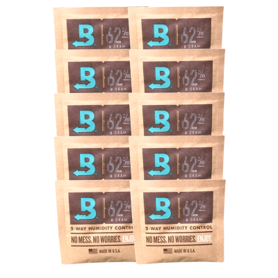 Boveda Humidifier - Humidipack - 8g - 62% RH - 10 Packets