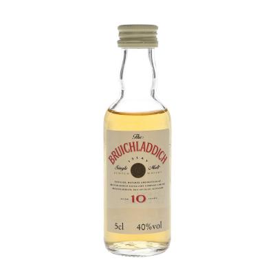 Bruichladdich 10 Year Old Bottled 1990s Miniature - 40% 5cl