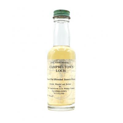 Campbeltown Loch Finest Old Blended Scotch Whisky Miniature - 70 Proof 5cl
