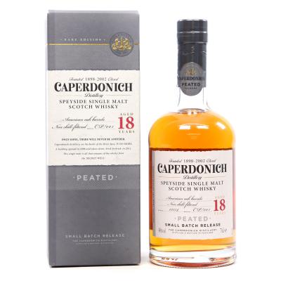 Caperdonich 18 Year Old Peated Small Batch Release - 48% 70clÂ Â Â Â Â Â Â Â 