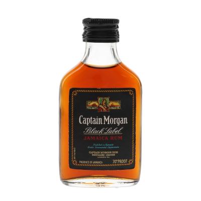 Captain Morgan Black Label Jamaica Rum Miniature - 5cl 70 Proof