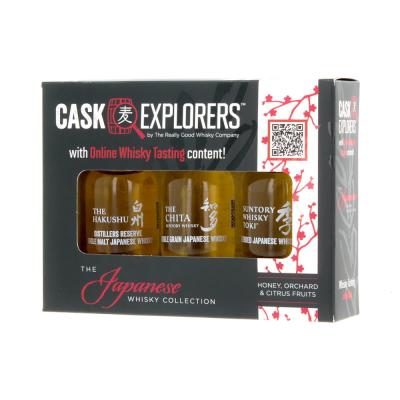 Cask Explorers Japanese Whisky 3x3cl Tasting Pack