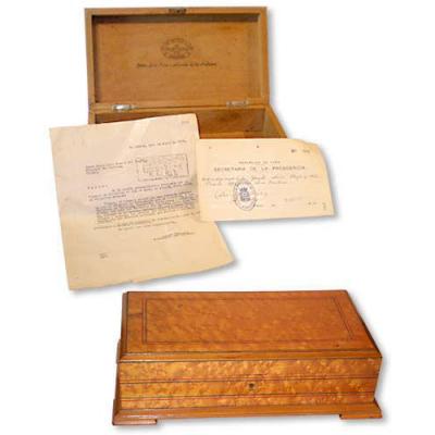 Partagas Cabinet - Justo Luis Pozo, 1952  (code 027)