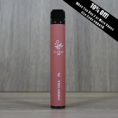 Elf Bar 600 Disposable Vape Bar - Cherry Cola