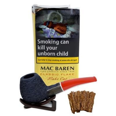 Mac Baren Classic Flake (Formerly Vanilla Cream Flake) Pipe Tobacco 050g Pouch