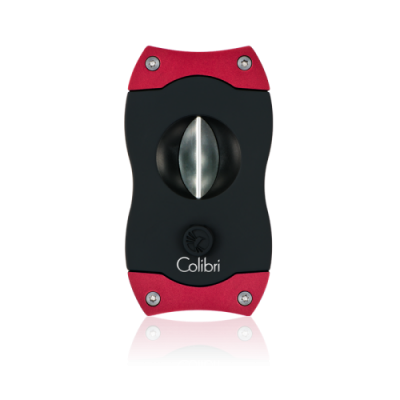 Colibri V-Cut Cigar Cutter - Red