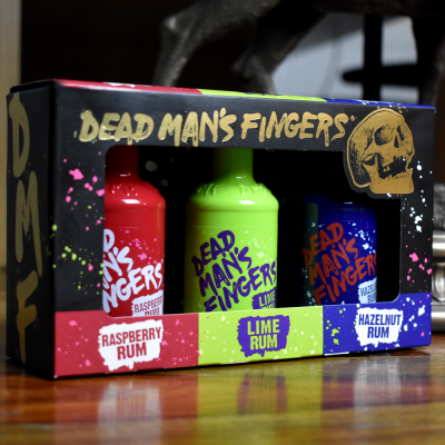 Dead Mans Fingers Raspberry, Lime & Hazelnut 3x5cl Set