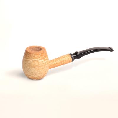 Corn Cob Diplomat Apple Bent Fishtail Pipe