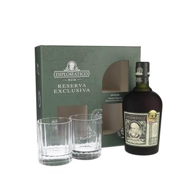 Diplomatico Reserva Exclusiva Old Fashioned Bottle & Glass Gift Pack