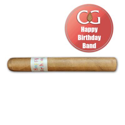 Dominican Robusto Cigar - 1 Single (Happy Birthday Band)