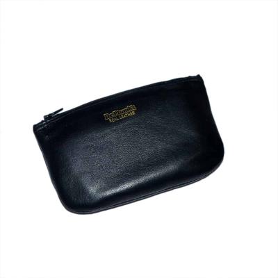 Dr Plumb Real Leather 838 Zip Top Tobacco Pouch
