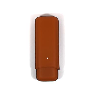 Dunhill Sidecar Cigar Case Corona Extra - Terracotta - Fits 2 Cigars (End of Line)