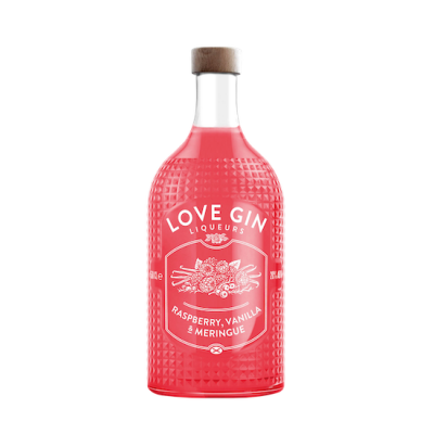 Eden Mill Love Raspberry, Vanilla and Meringue Gin Liqueur - 70cl 20%