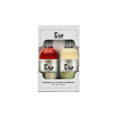 Edinburgh Gin Raspberry & Elderflower Liqueur Twin Pack - 2x20cl