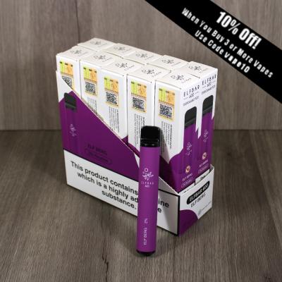 Elf Bar 600 Disposable Vape Bar - Elf Berg- 10 Pack