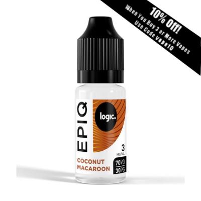 Logic EPIQ E-Liquid - Coconut Macaroon - 10ml