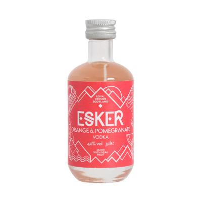Esker Orange & Pomegranate Vodka Miniature - 40% 5cl