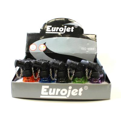 Eurojet Transparent Shisha Bottle Jet Flame Cigar Lighter - Lucky Dip Colour