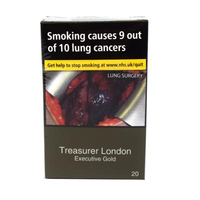 Treasurer London - Executive Gold - 20 packs of 20 cigarettes (400)