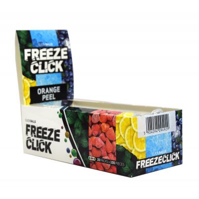 Freeze Click Flavour Click Balls - Orange Peel - 20 Packs