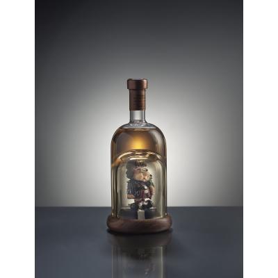 Caricature Bagpipe Player Glass (Stylish Whisky) - 40% 100ml
