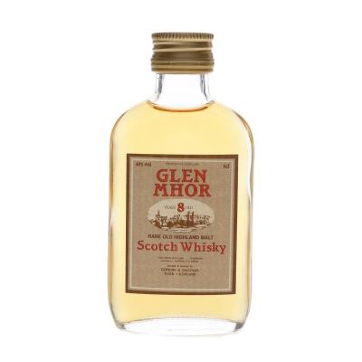 Glen Mhor 8 Year Old Bottled 1990s Gordon & MacPhail Miniature - 40% 5cl