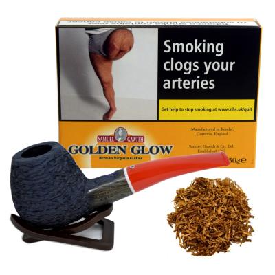 Samuel Gawith Golden Glow Broken Flake Pipe Tobacco 50g (Tin)