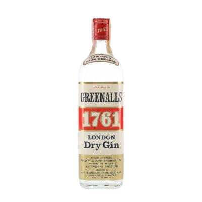 Greenalls 1761 Bottled 1960s Angelini Gin - 43% 75cl