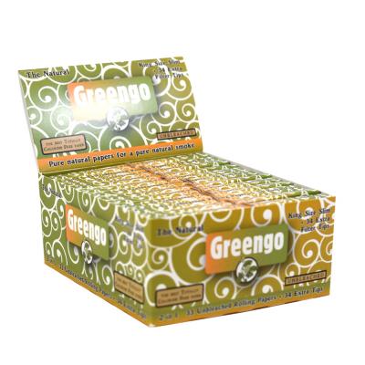 Greengo King Size Slim Rolling Papers & Filter Tips 24 Packs