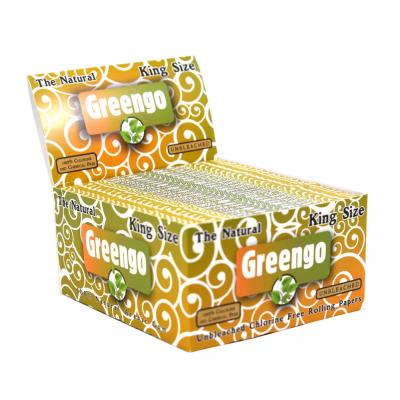 Greengo King Size Regular Rolling Papers 50 Packs