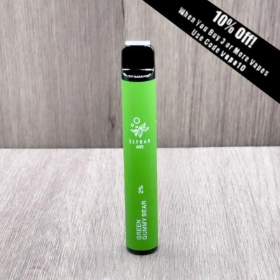Elf Bar 600 Disposable Vape Bar - Green Gummy Bear