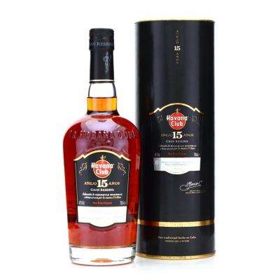 Havana Club 15 Year Old Rum  - 40% 70cl