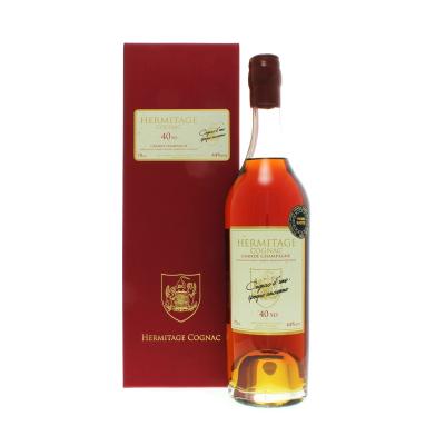 Hermitage 40 Year Old Grande Champagne Cognac - 44% 70cl