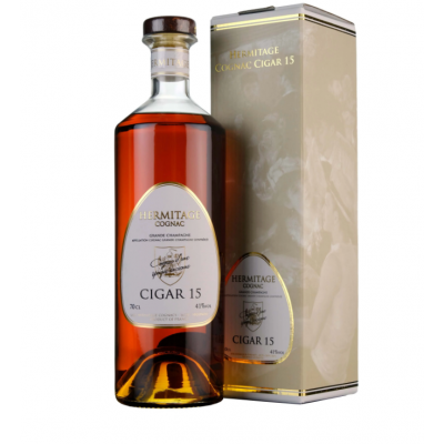 Hermitage Cigar 15 Grande Champagne Cognac - 41% 70cl