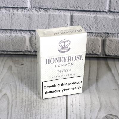 Honeyrose London White Flip Top - 1 Pack of 20 Herbal Cigarettes (20)