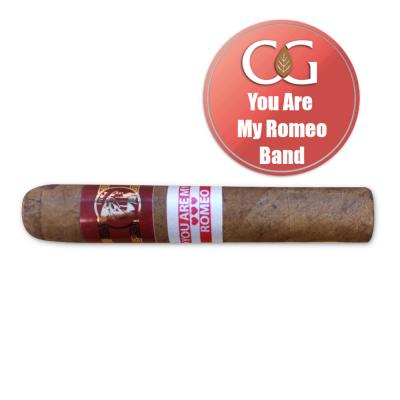 Inka Secret Blend Red Robusto Cigar - 1 Single (You Are My Romeo Band)
