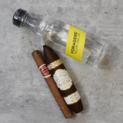 Intro to Pairing - Foragers Yellow Label Gin & Light Cigars Selection