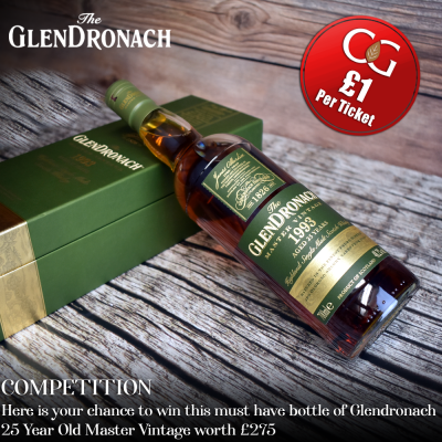 JANUARY 2022 Competition Entry - Glendronach 25 Year Old Master Vintage 1993 - 70cl 48.2%