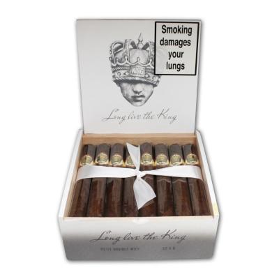 Caldwell Long Live the King Petit Double Wide Short Churchill Cigar - Box of 24