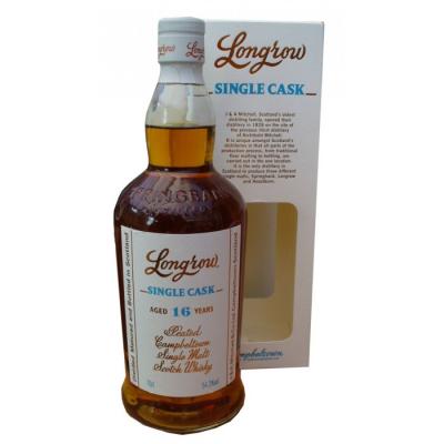 Longrow 16 Year Old Single Cask - 70cl 54.3%