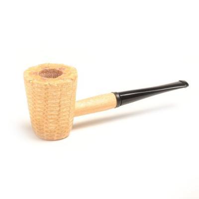 Corn Cob Mark Twain Straight Fishtail Pipe