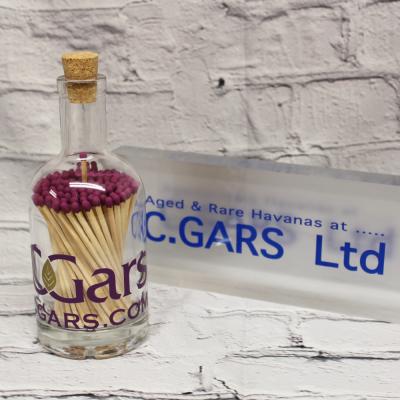 C.Gars Ltd Cigar Matches in a Bottle