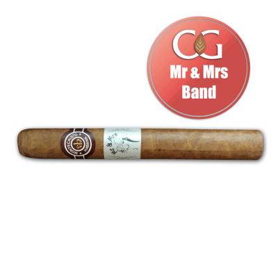 Montecristo No. 4 Cigar - 1 Single (Mr & Mrs Band)