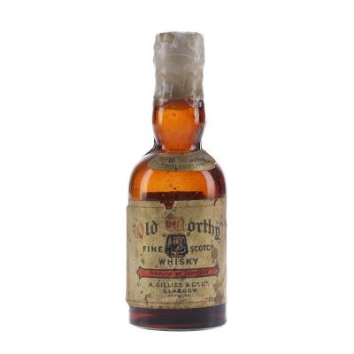 Old Worthy Bottled 1940s-1950s Miniature
