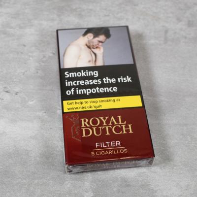 Ritmeester Royal Dutch Filter Cigar - Pack of 5 (END OF LINE)